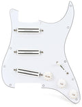 White Loaded Pickguard B12456