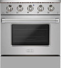 30 Freestanding Gas Range with 4 Sealed Burners in Stainless Steel T3562
