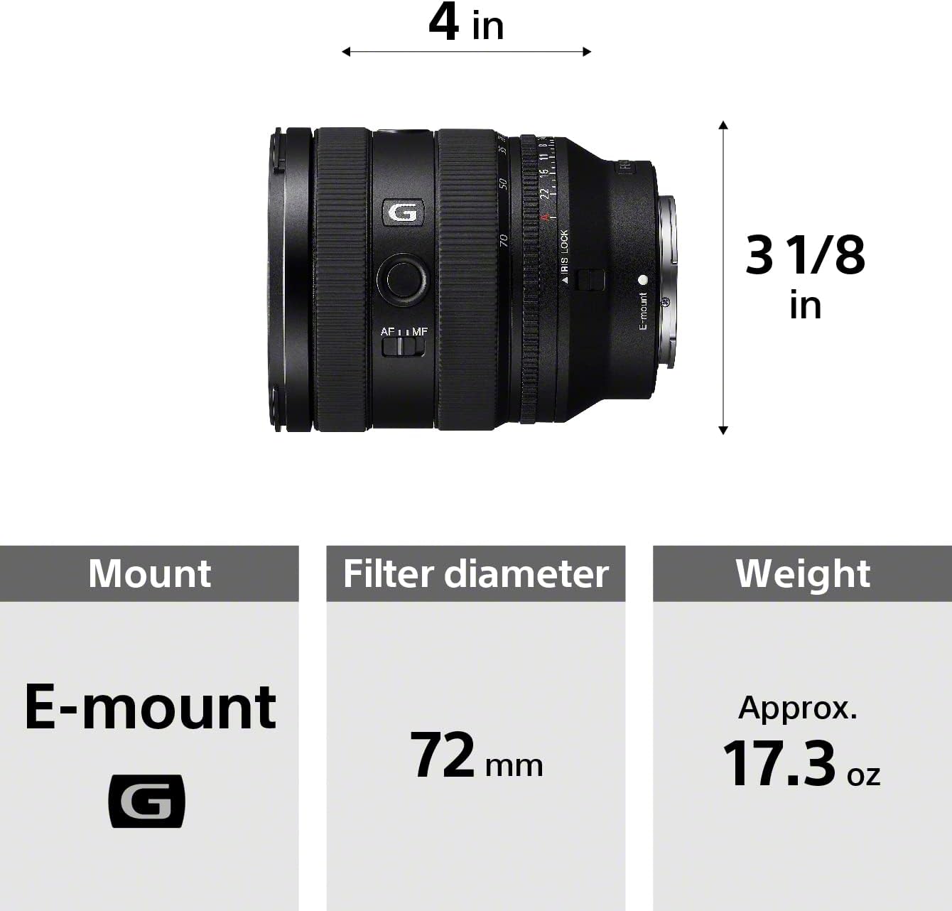 20-70mm f/4 Lens W209426