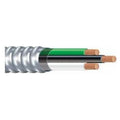 Metal Clad Cable with Ground, Aluminum, Stranded Copper Conductor (50ft Cut) U415917