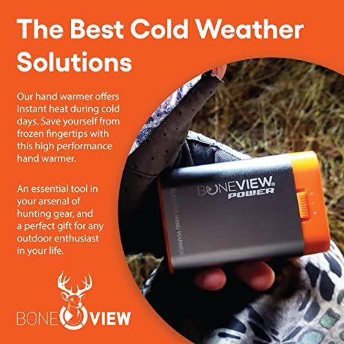 Electric Hand Warmer Power Bank with Flashlight, Rechargeable 9900-mAh Battery Pack A94059