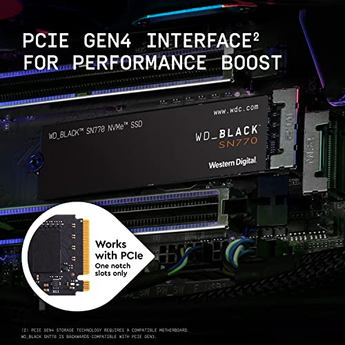 1TB NVMe Internal Gaming SSD Solid State Drive - Gen4 PCIe, M.2 2280 U1610
