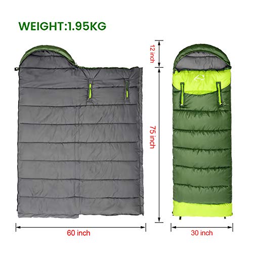 Compact Lightweight Mummy Sleeping Bag for Cold Weather Camping H463332