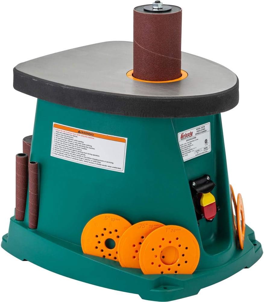 Benchtop 1/2 HP Oscillating Spindle Sander D31950