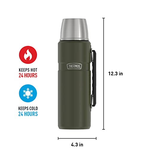 40 Ounce Stainless Steel Vacuum-Insulated Beverage Bottle D26363