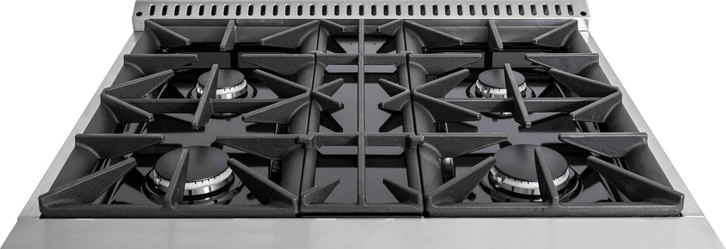 30 Freestanding Gas Range with 4 Sealed Burners in Stainless Steel T3562
