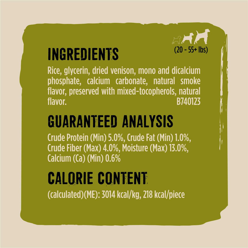 Wild Venison Dog Chew B5825