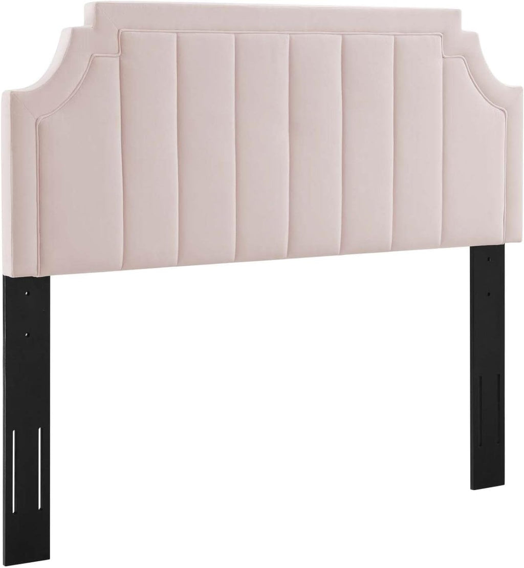 Channel Tufted Performance Velvet Headboard E774