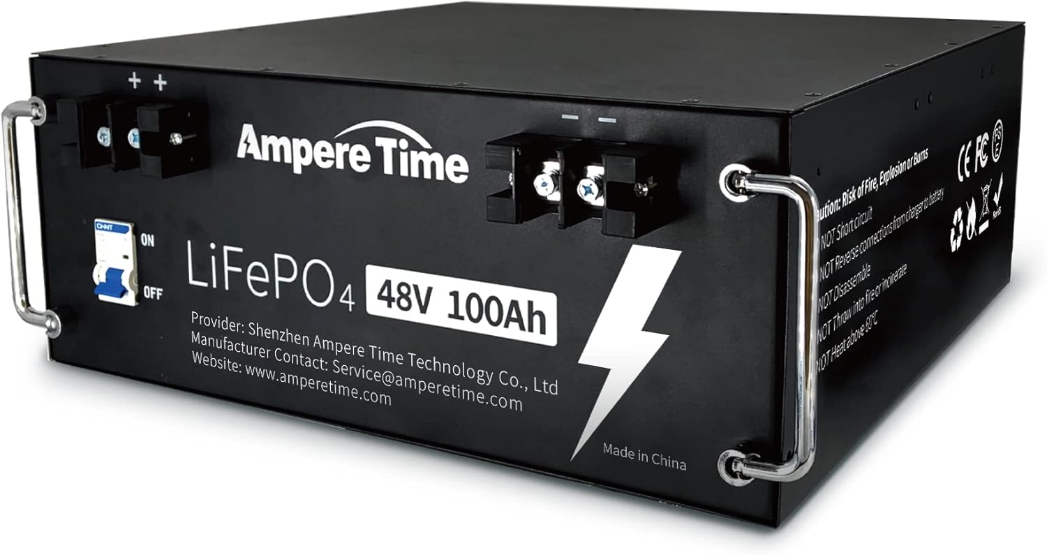 12V 200Ah Lithium LiFePO4 Battery with 200A BMS P445337
