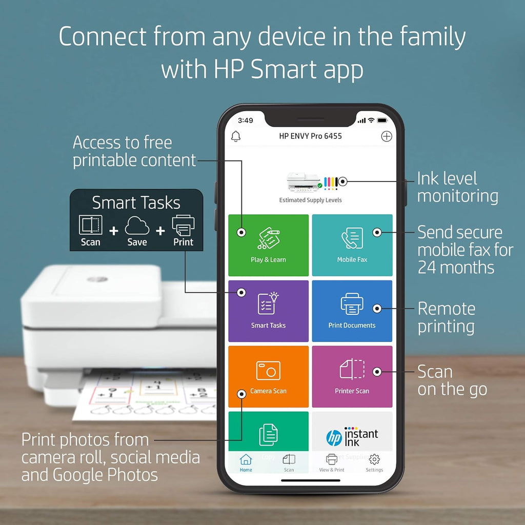 Wireless All-in-One Printer with Auto Document Feeder C785