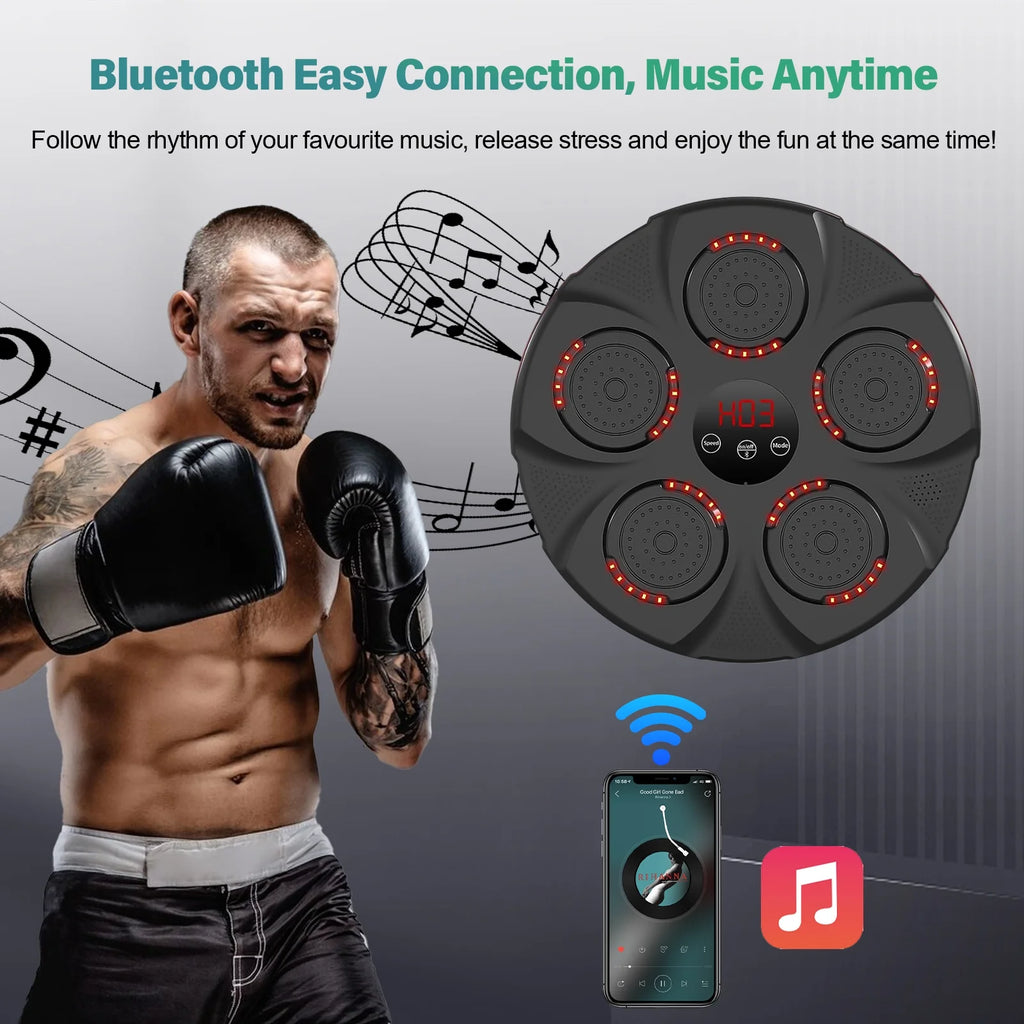 Smart Bluetooth Boxing Machine with Boxing gloves C13249