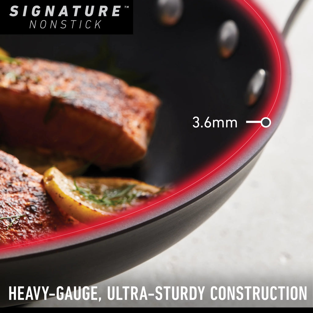 Hard-Anodized Nonstick 12-Inch Fry Pan with Cover X803
