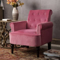 Rosewood Button Tufted Club Chair C55265