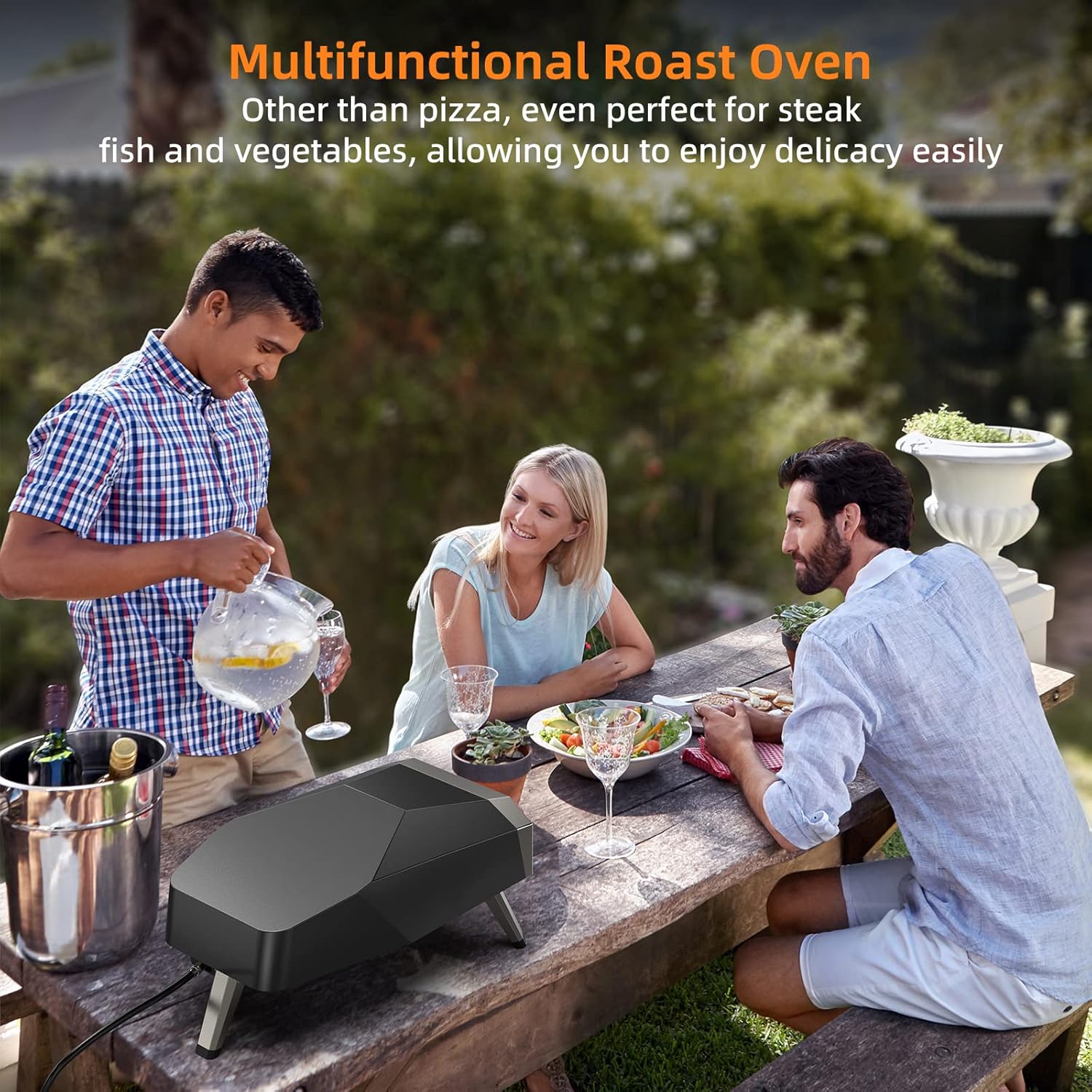 Stainless Steel Portable Pizza Oven Z57244