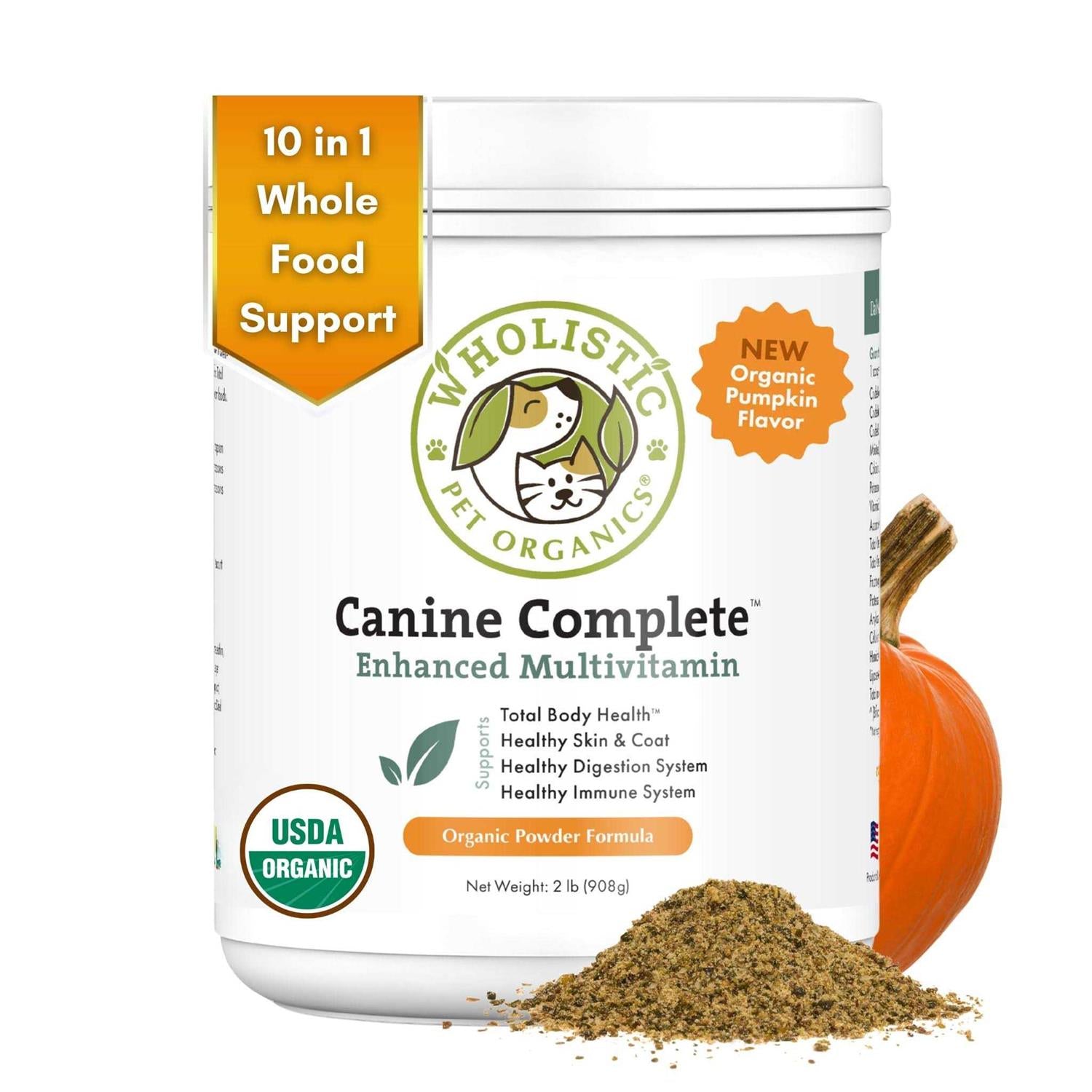 Organic Pumpkin Supplement for Dogs C711