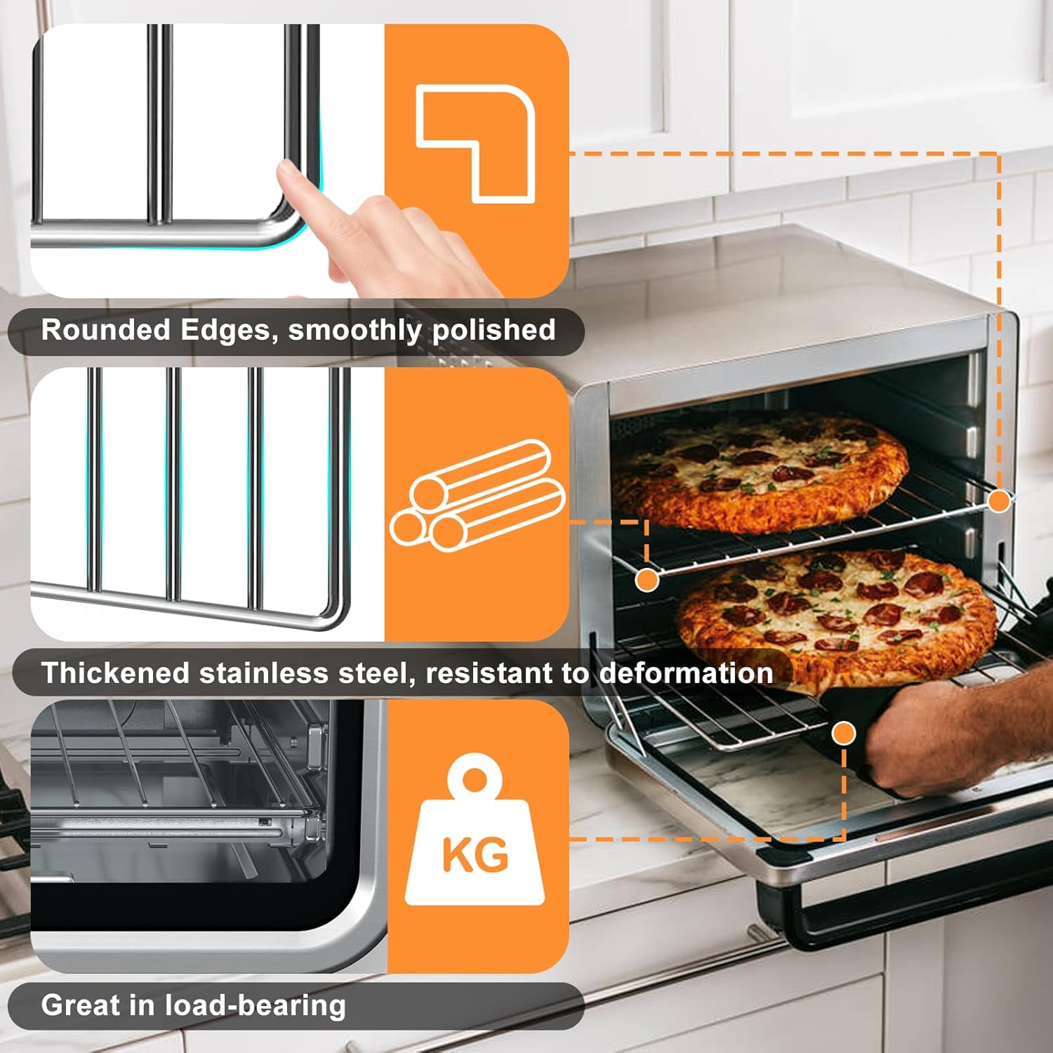 Stainless Steel Air Fryer Wire Rack K1007