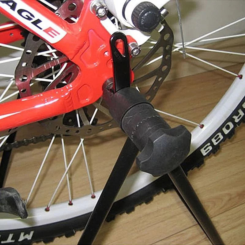 Bicycle Trainer Stationary Cycle Stand Indoor Exercise Training Foldable Y8329