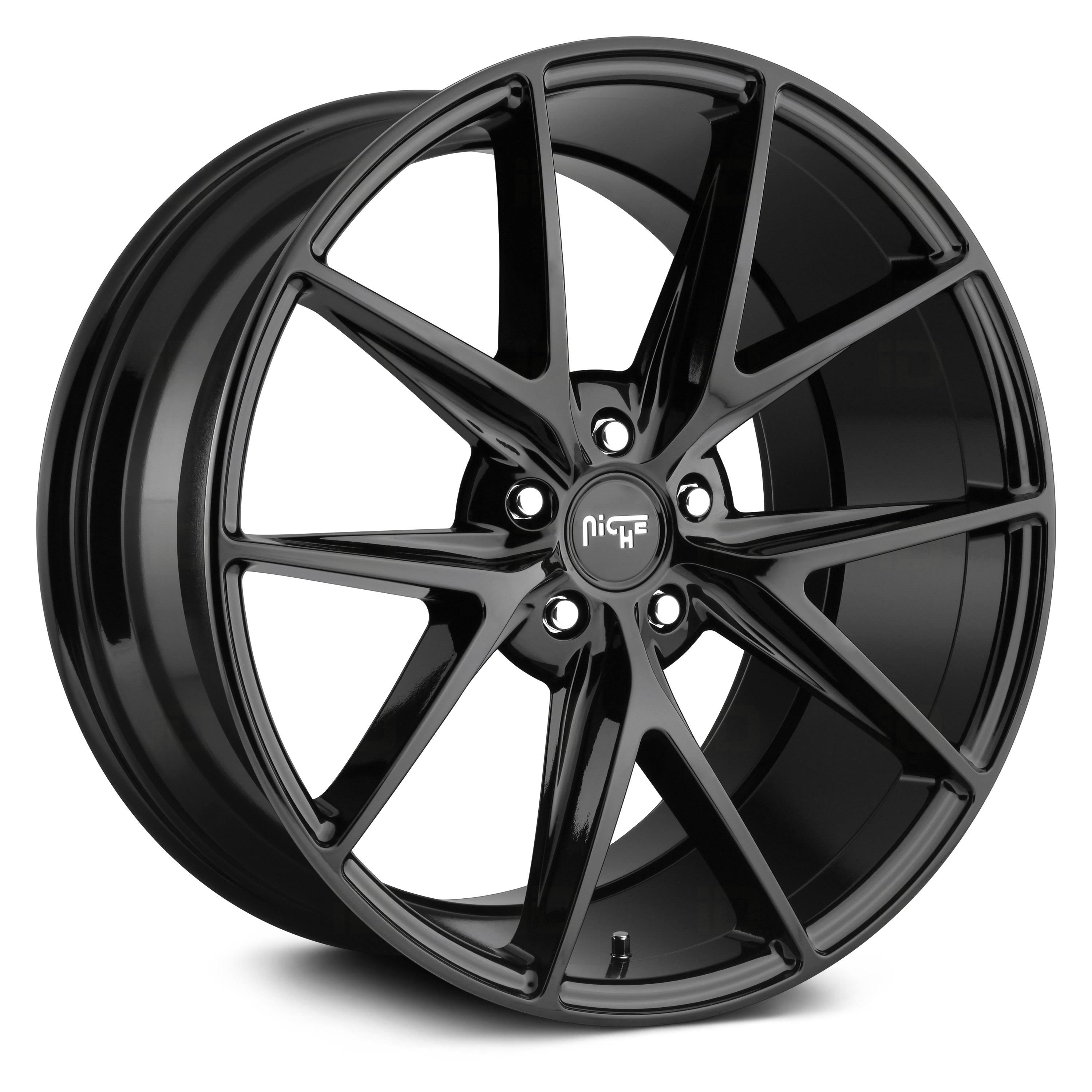 Gloss Black 20x9 5x4.5 35mm Wheel U4172