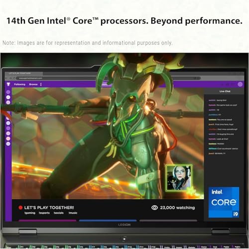 16" Gaming Laptop, WQXGA 165Hz, 14th Gen Intel i9-14900HX, 32GB DDR5, 1TB SSD, GeForce RTX 4060 8GB, Backlit KB, WiFi 6E, Win 11 Pro O838070