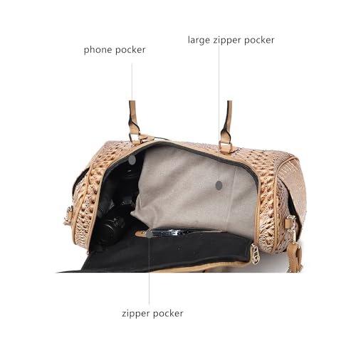 Black Vegan Leather Duffle Bag U8786