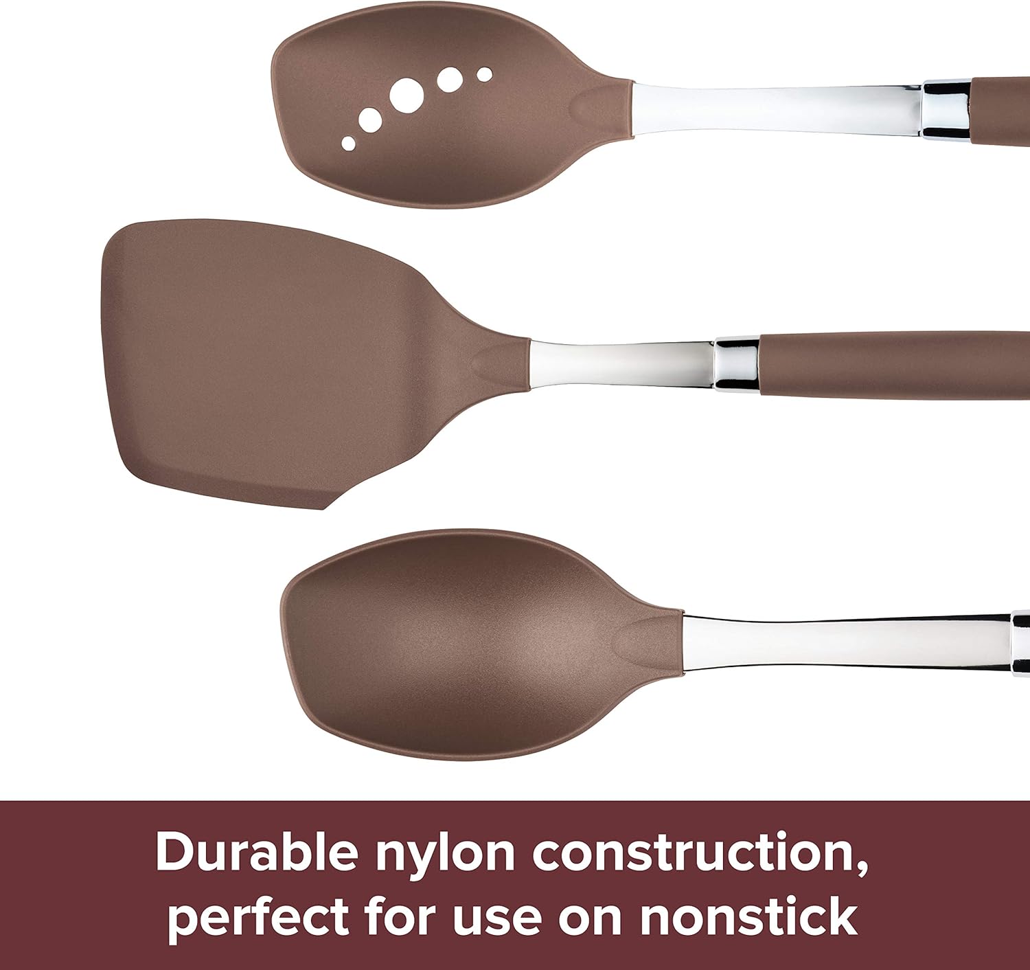 10 Piece Nonstick Nylon Cooking Utensils Set C86148