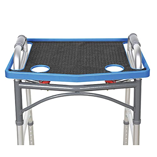 Black Non Slip Walker Tray Table (21"x16") X9297
