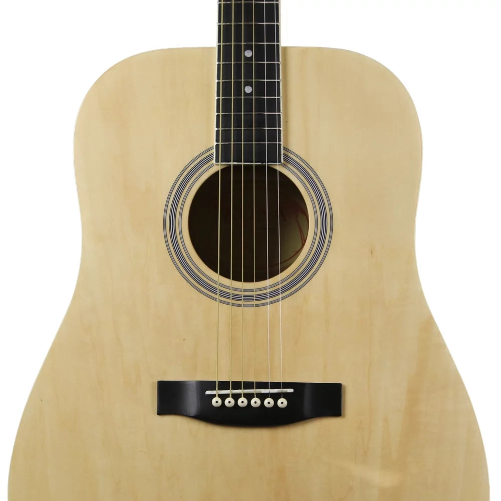 41-inch Acoustic Dreadnought Guitar Natural Finish J176941