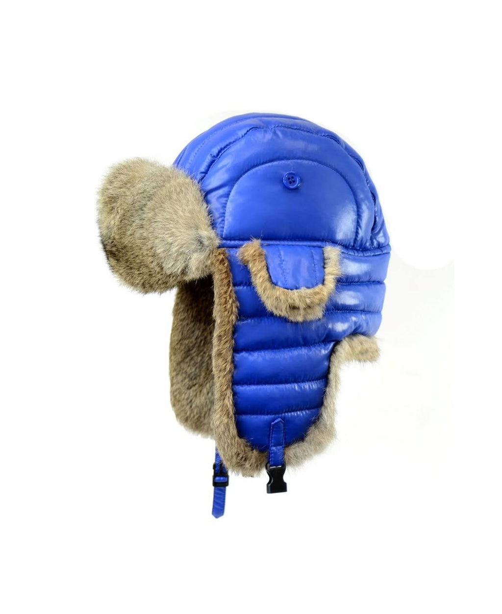 Yellow Natural Nylon Shell Aviator Hat O318423