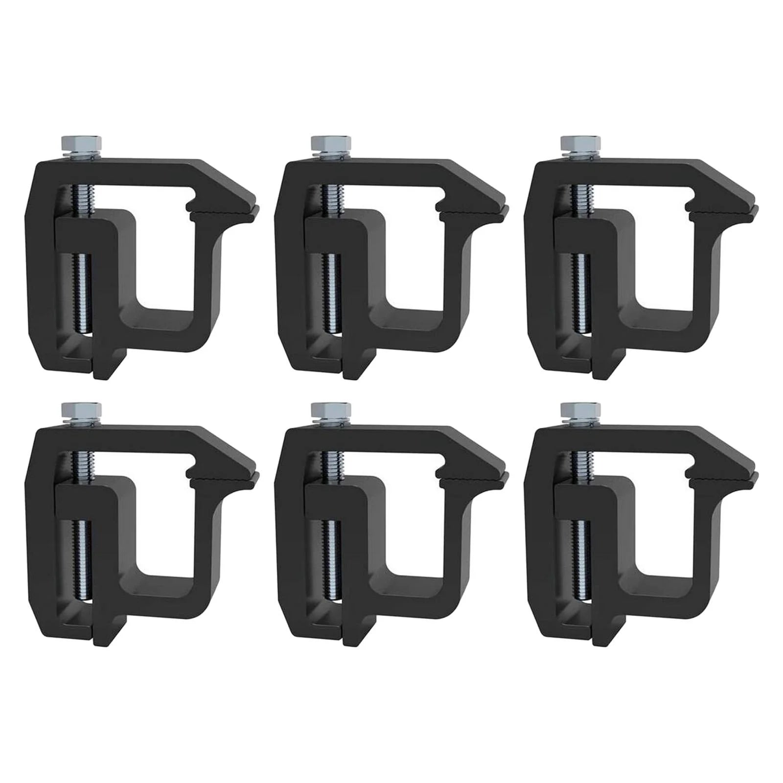 6Pcs Aluminum Mounting Clamps Truck Caps Camper Shell K217