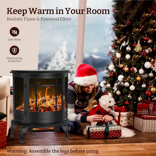 16 inch Electric Fireplace Heater Stove A2752
