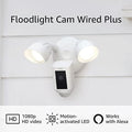 White Floodlight Cam with 1080p HD video C304