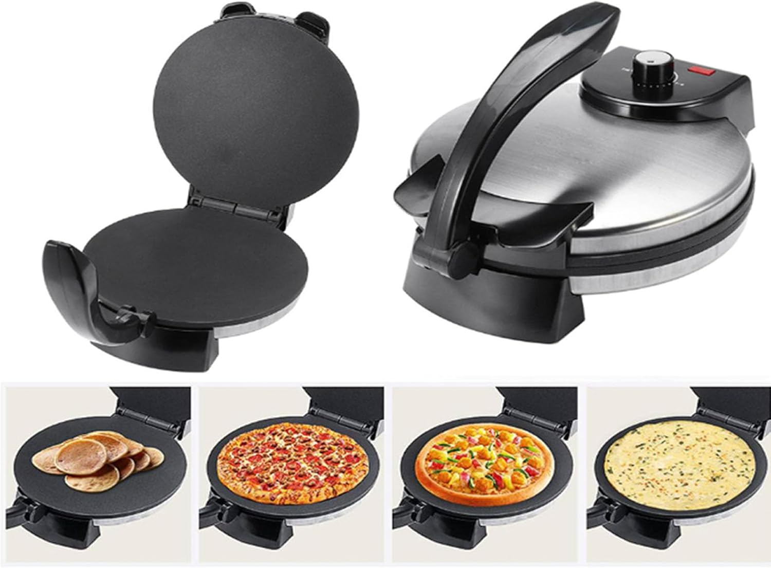 10 inch Non Stick Electric Tortilla Maker W603
