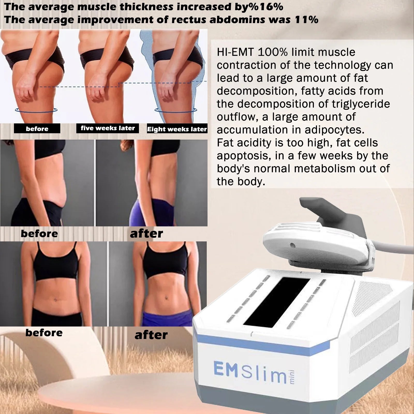 Muscle Stimulator and Slimming Equipment B416