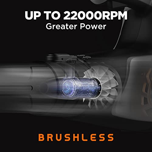 2x20V 560CFM Brushless Leaf Blower with 4.0Ah Battery D56919