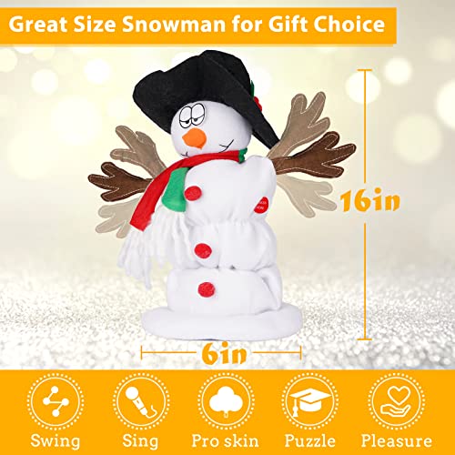 Animated Plush Toys, 6 English Christmas Songs A1424