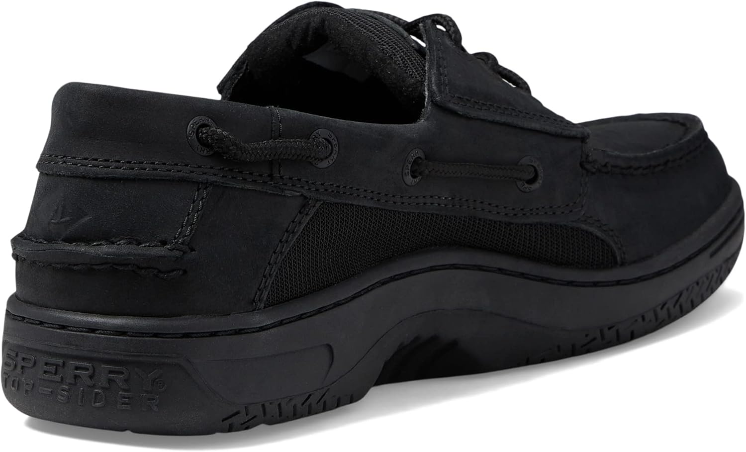 Black 3-Eye Boat Shoe E135111