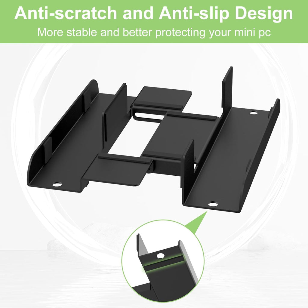 Adjustable Vertical Desk Stand for Mini PC T7914