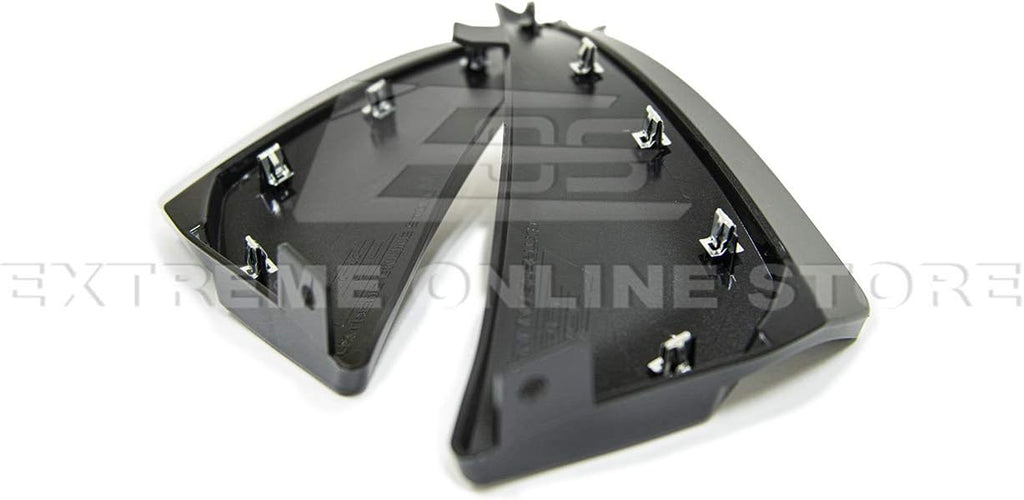 GM Factory XL Extended Style Painted Carbon Flash Metallic Rear Side Splash Guards Mud Flap Pair M282