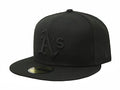 Black Fitted Cap C6171