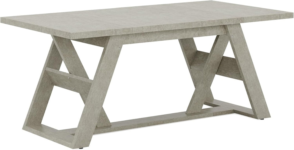 Gray Wood Dining Table R304