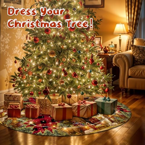 Christmas Tree Skirt 36 Inch Q123