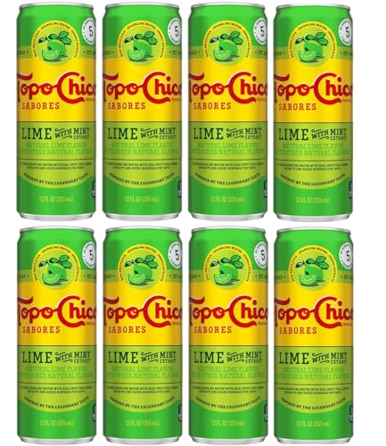 12oz Lime Mint Cans Pack of 8 G62154