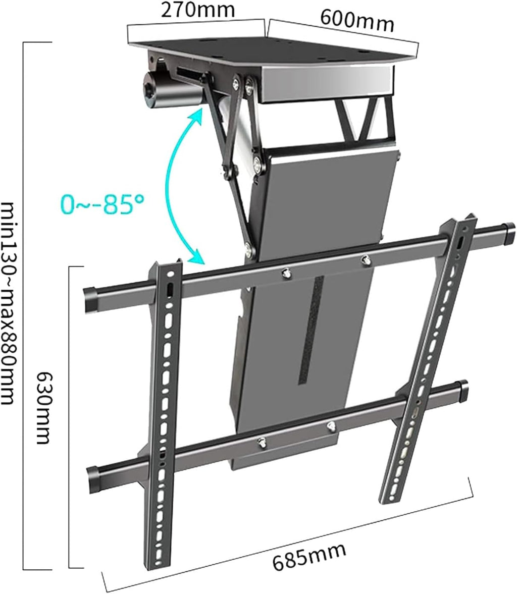 Motorised Electric Auto Lifting TV Stand for 50-90 Inch TVs J683355