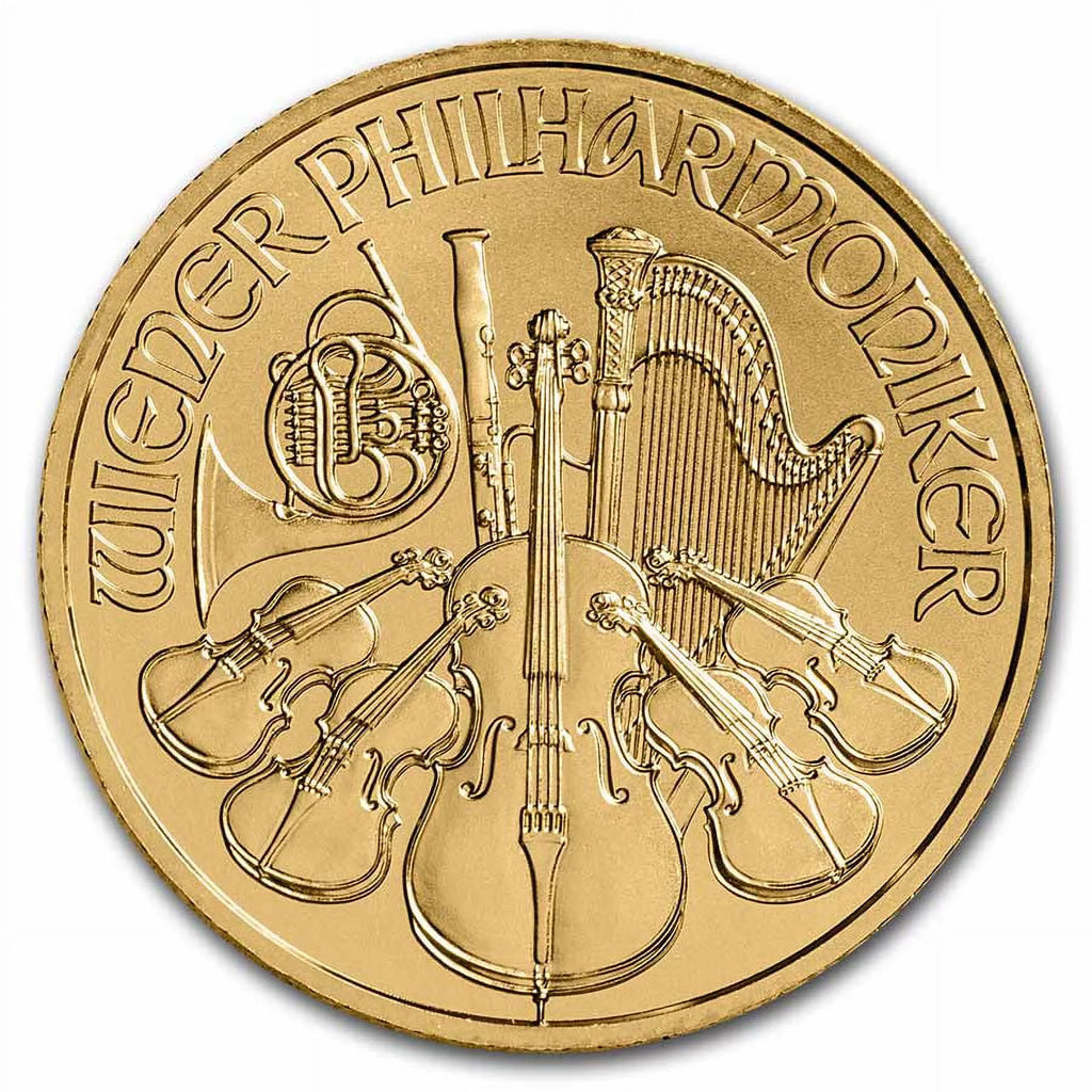 1/4 oz Gold Philharmonic J161112