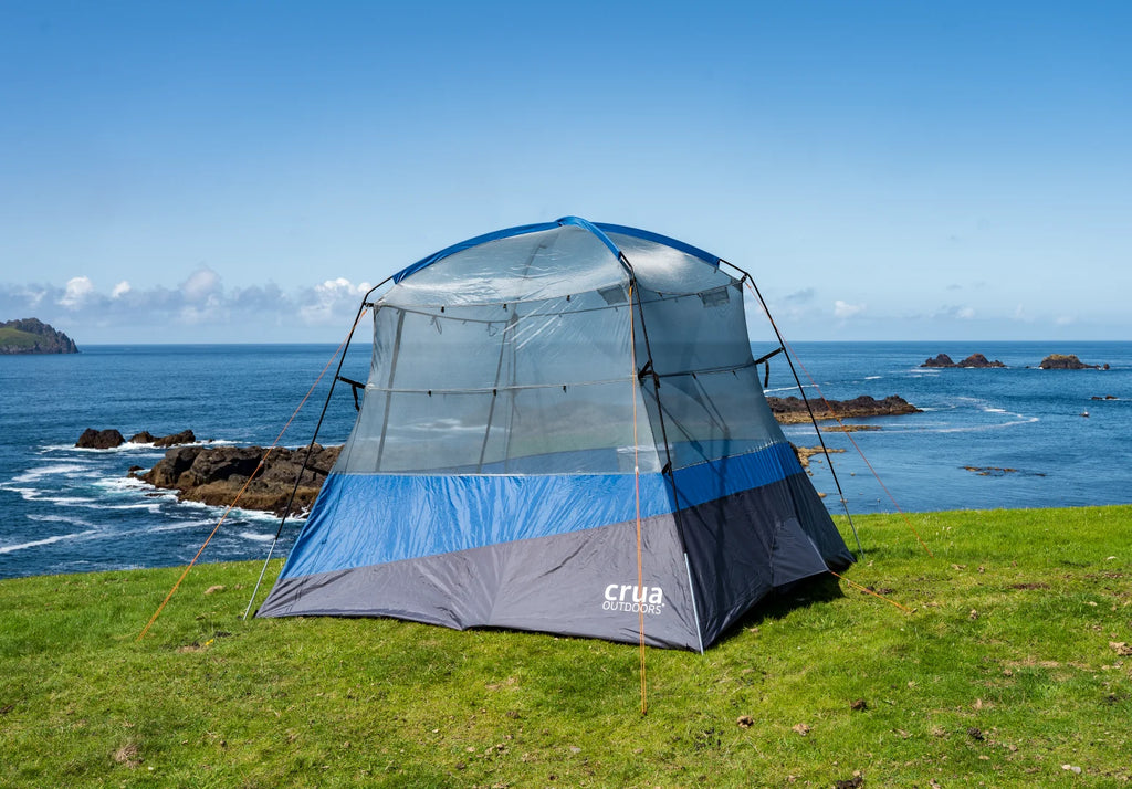 Blue 3 Person Pop-up Tent Z39212