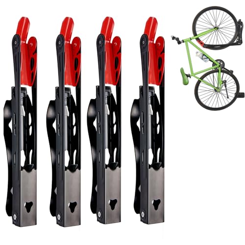 4 Pack Wall Mounted Bike Storage System Z291