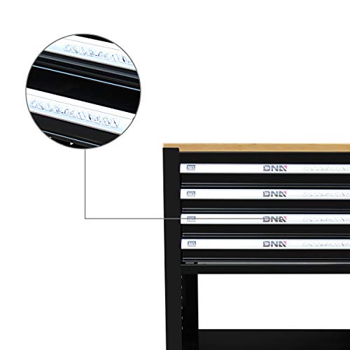 Black 4-Drawer Rolling Tool Cart W3478