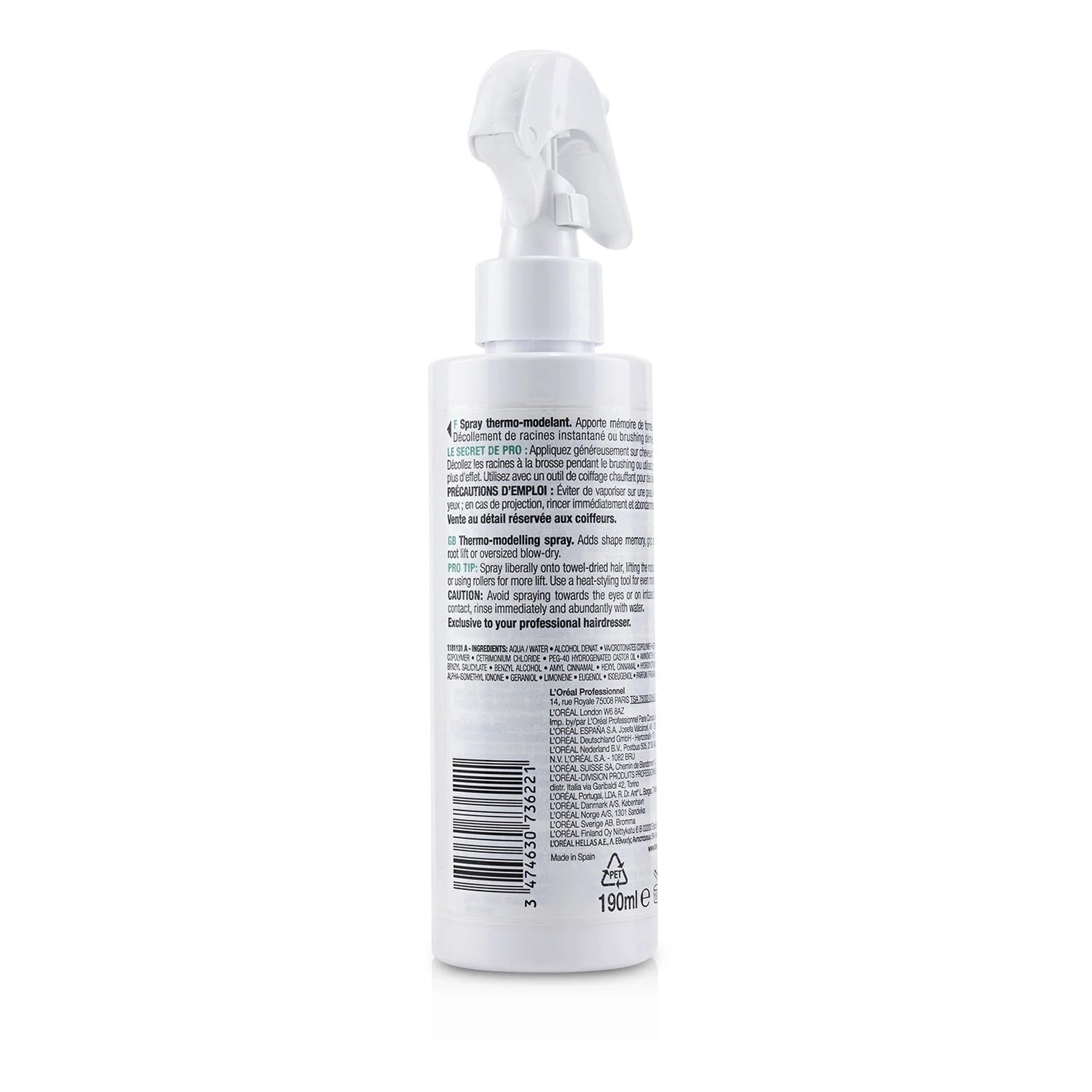 Thermo-Modelling Spray 190ml B27894