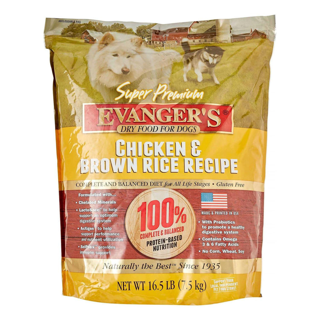 Chicken with Brown Rice Dry Dog Food P8918