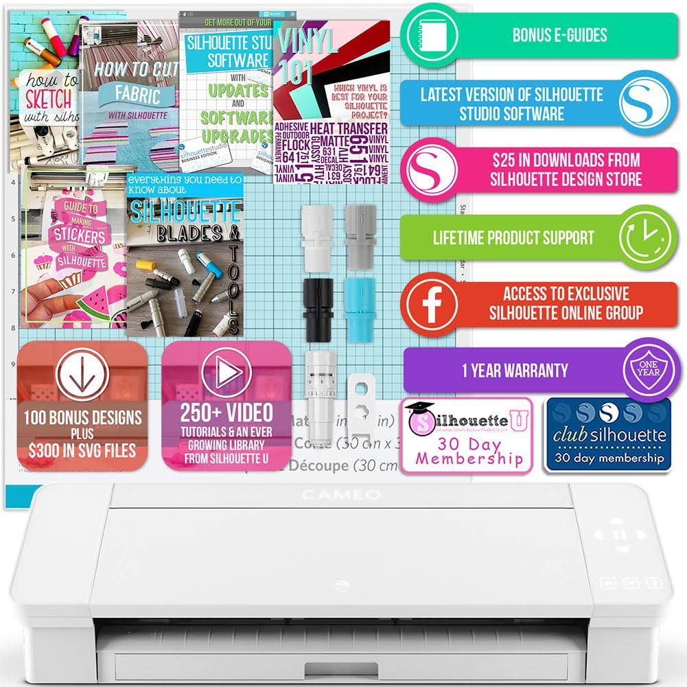 Sublimation Printer & Cameo 4 Bundle Y174